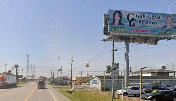 1130 Grand Ave (SH 99/SH
 646), 500' E/O SH 146, BACLIFF
 TX, 77554 Media