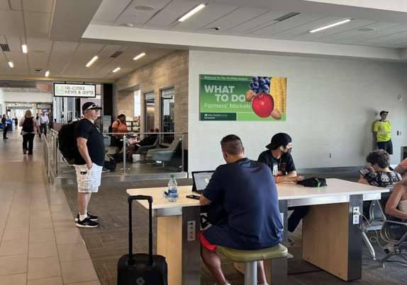 Gate 2 - Tension Fabric Display