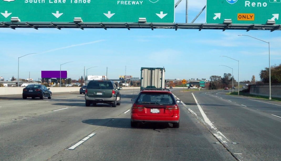 Location photo for W Capitol Ave near Ocean City, MD Mileage Sign (West Sacramento)