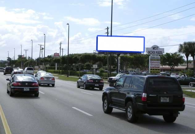 Location photo for FL-7 near West Boca Plaza (Boca Raton)