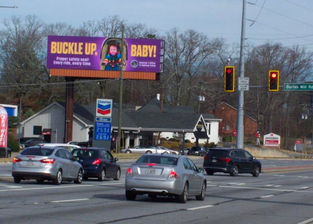 Location photo for Roswell Rd near Eastlake Plaza (Marietta)