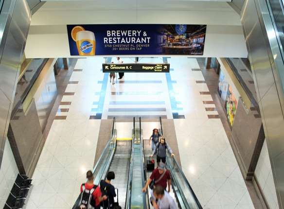 Airport advertising at PHL