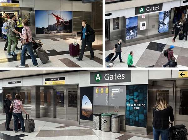 Airport advertising at JFK