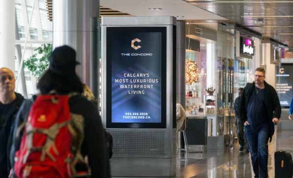 Digital at Concourse, Calgary International Airport