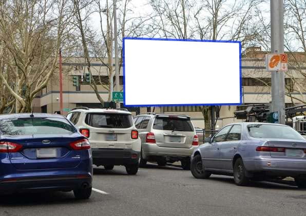 Location photo for SW 12th Ave near Multnomah County Central Library, Southwest Portland (Portland)