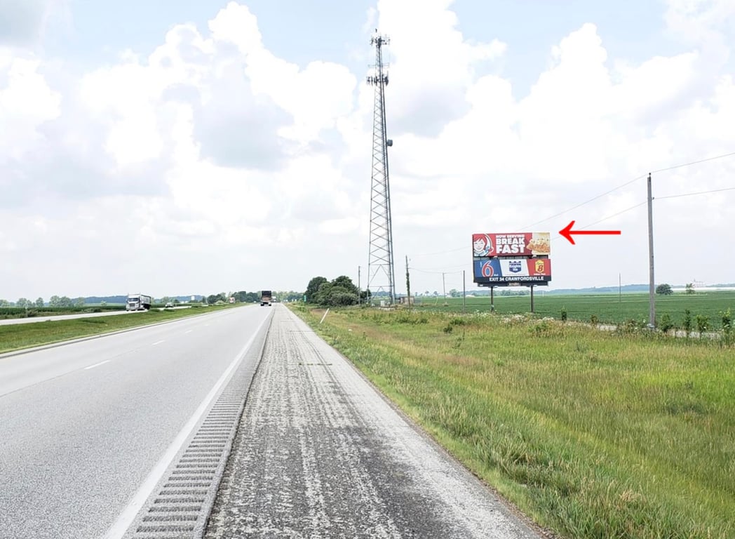 I-74 6 mi E/O US-231 (mm 40) NS Media