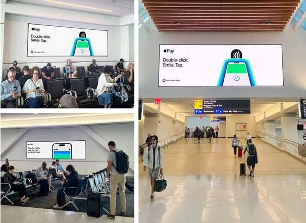 Terminal C High Dwell Time Digital Network - Package of 9