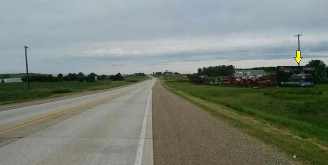 US 18 0.5 mi E/O CR N18 NS F/E Media