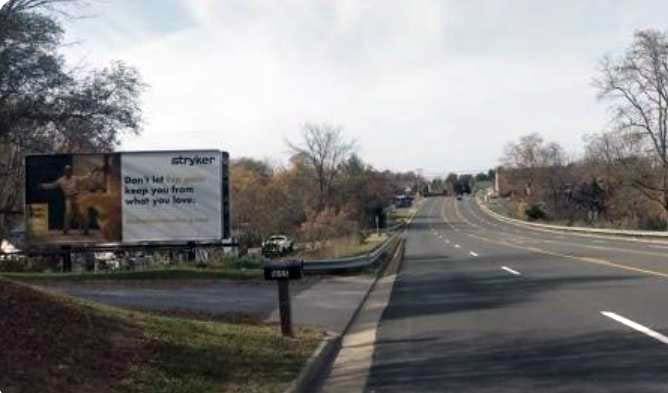 Location photo for Antrim Rd near Augusta County Library (Call Stop) (Fishersville)