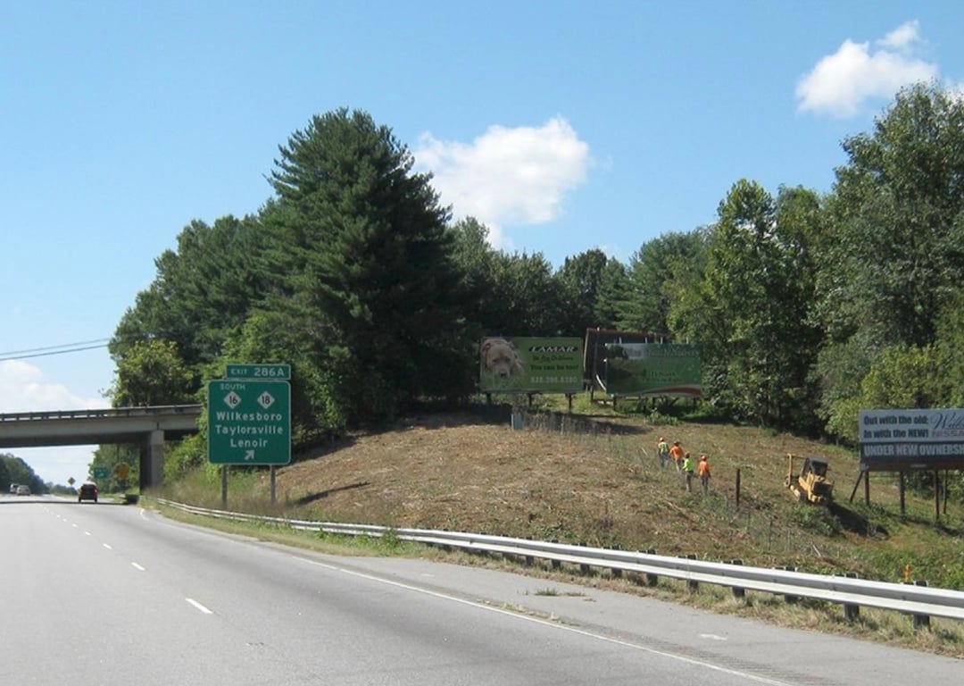 HWY 421 .1 MILES E/O NC 16/18 F/E (RIGHT) Media