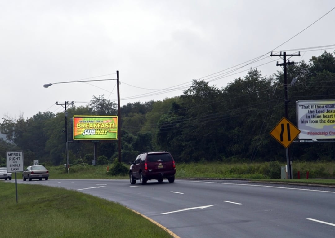 HWY 421 BUS .5 MI E/O HWY 421 RR/FW Media
