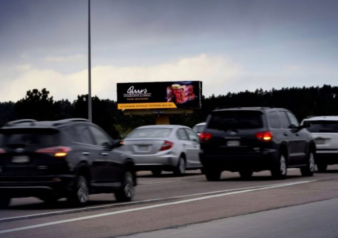 I-25 .5 mi n/o Monument Exit Media