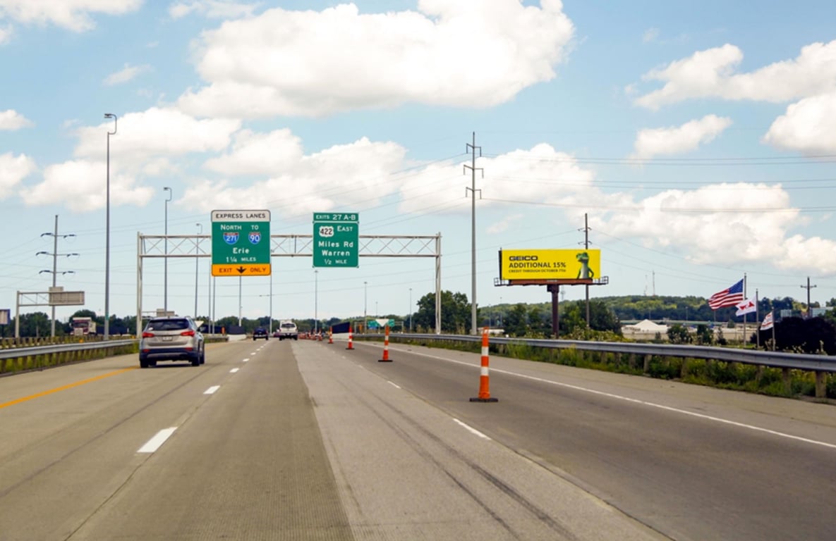 Location photo for Richmond Rd & Fargo Av (Bedford Heights)