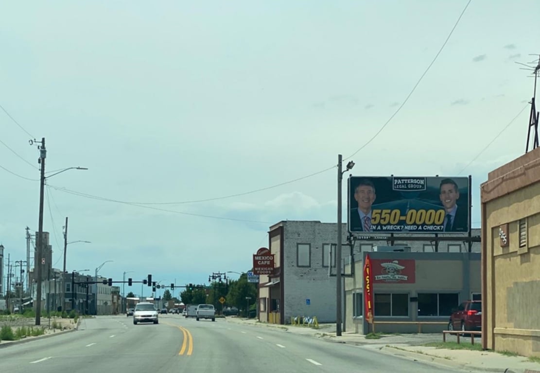 Location photo for N Broadway St near NoMar Plaza, El Pueblo (Wichita)