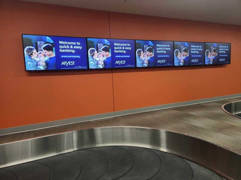 Baggage Claim Digital Network - Package of 5