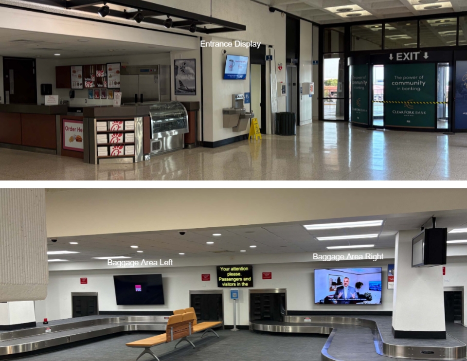 Airport-Wide Digital Network - Package of 3