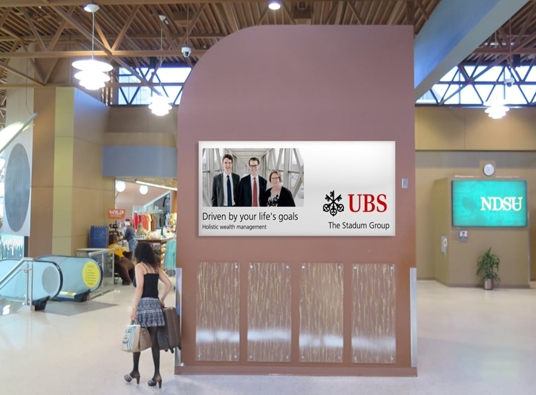 Billboard in Reile's Acres, ND