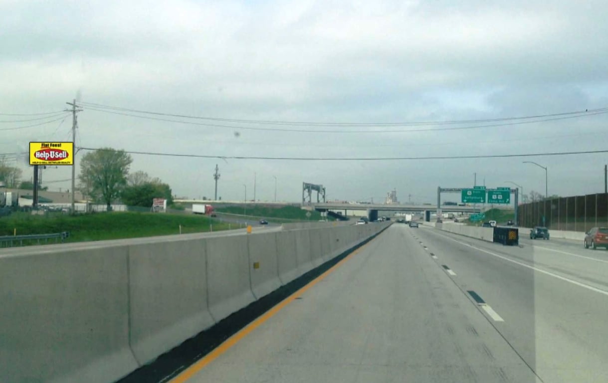 Viewed driving W. on Rt. 581, justbefore Rt. 15, E/F Media