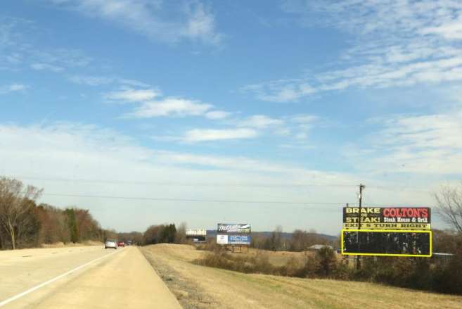 I-40 S/S, 1.80 mi E/O US 64, Roland, OK, EB, W/F -2 Media