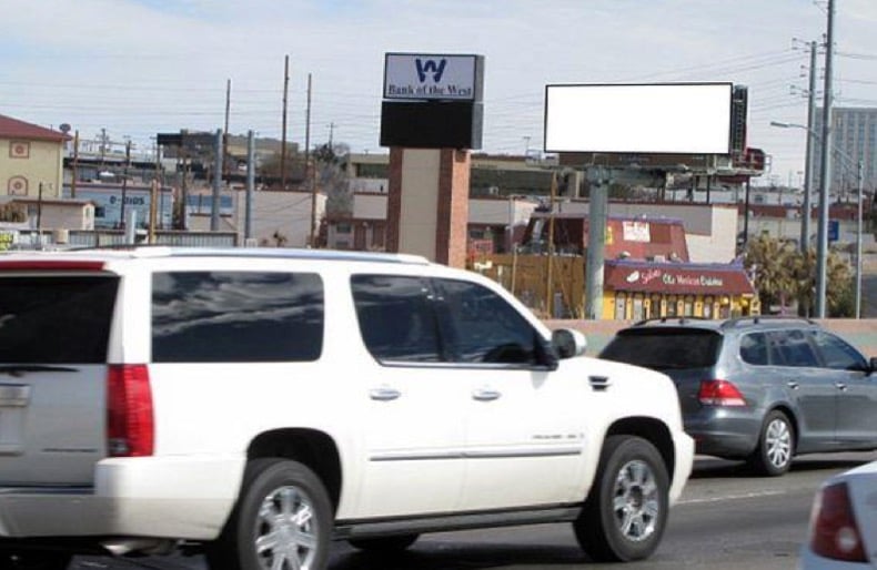 Location photo for E Paisano Dr near Paisano\Gateway West (El Paso)