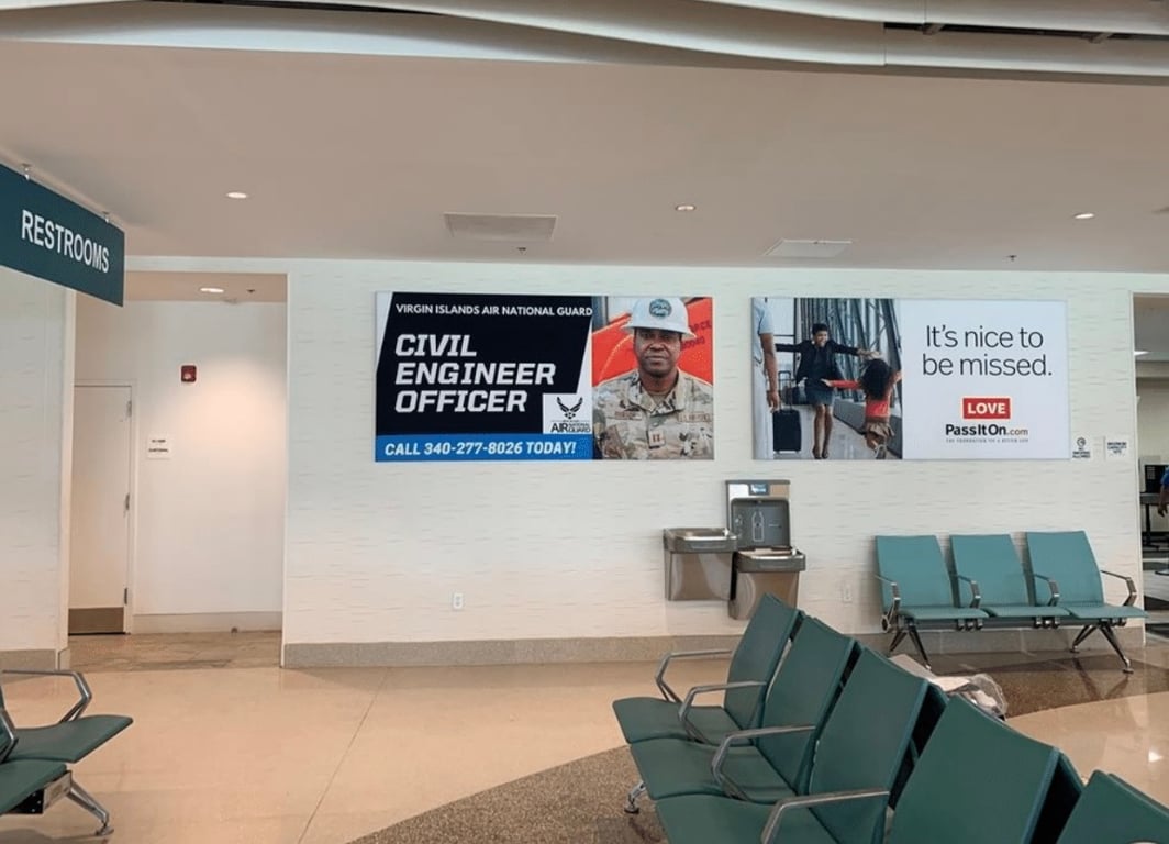 Billboard in St. Croix, St Croix