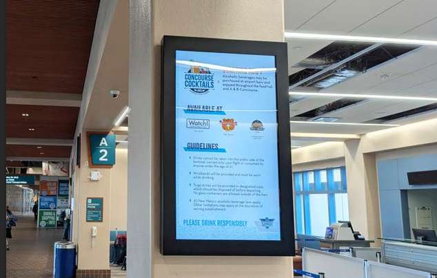 A & B Concourse Digital Displays - Package of 9