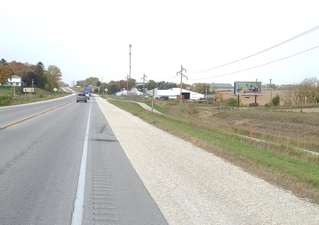 Location photo for IA 9 800 ft W/O IA 139 NS