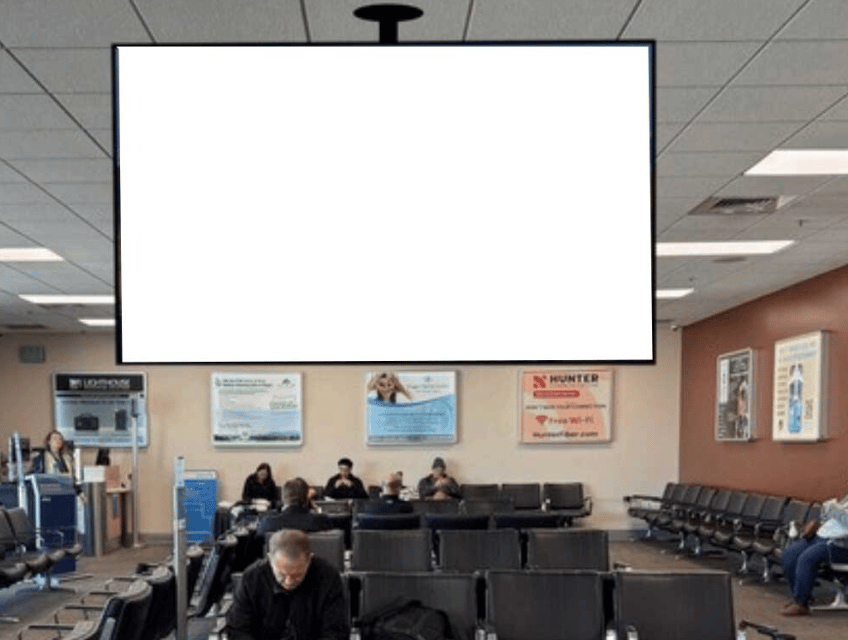 Digital Billboard at Concourse, Rogue Valley International–Medford Airport