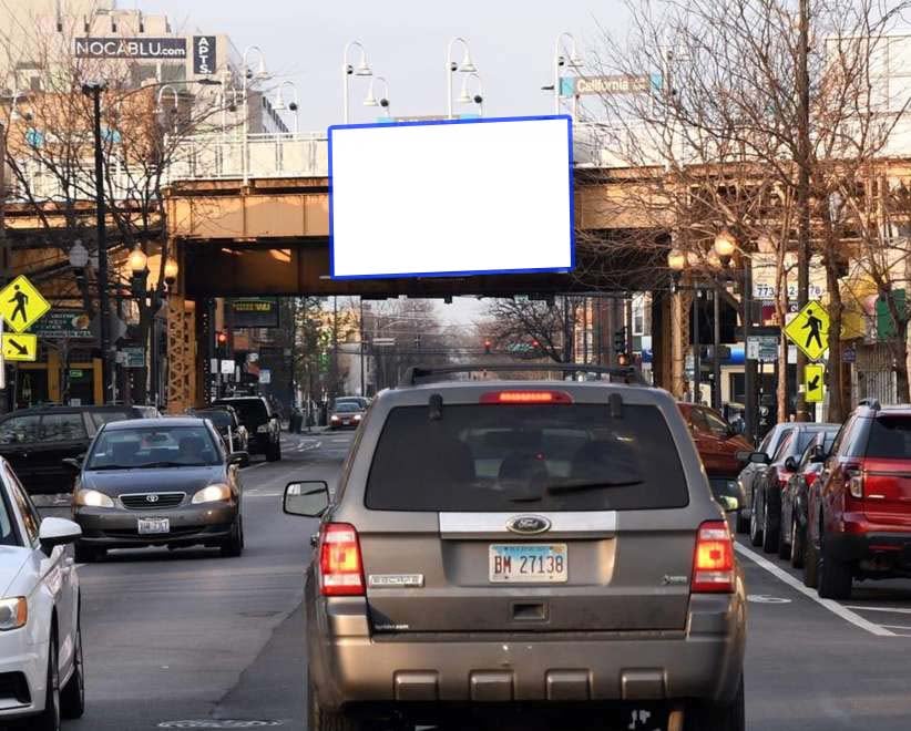 California Avenue 163 ft S/O Milwaukee Avenue C/L F/S Media