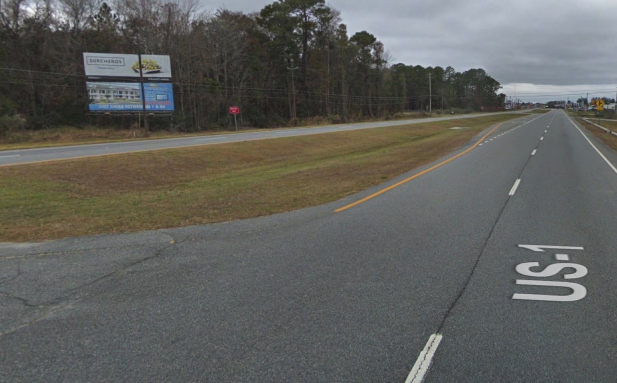 US 1, 2 miles South of Waycross, S/F Media