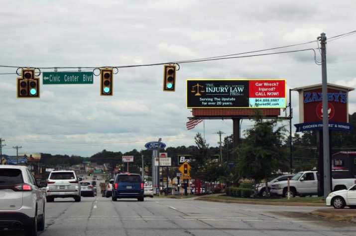 HWY 76 (CLEMSON BLVD) 300 ft E/O BROWN RD NS Media