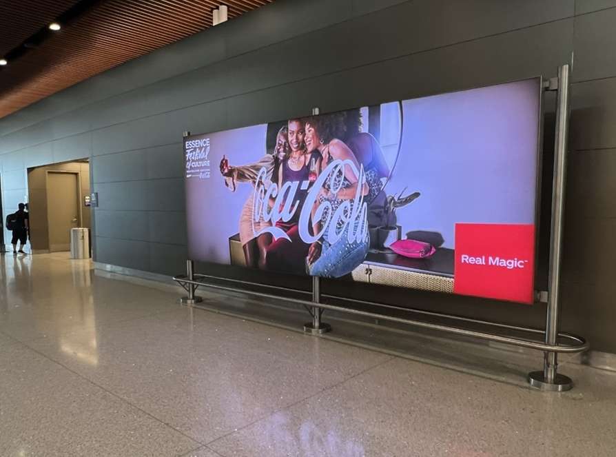 Lit Tension Fabric Display in Kenner, LA