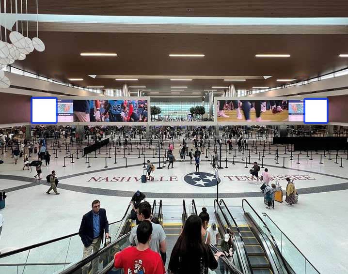 Security Video Walls - 2 Screens