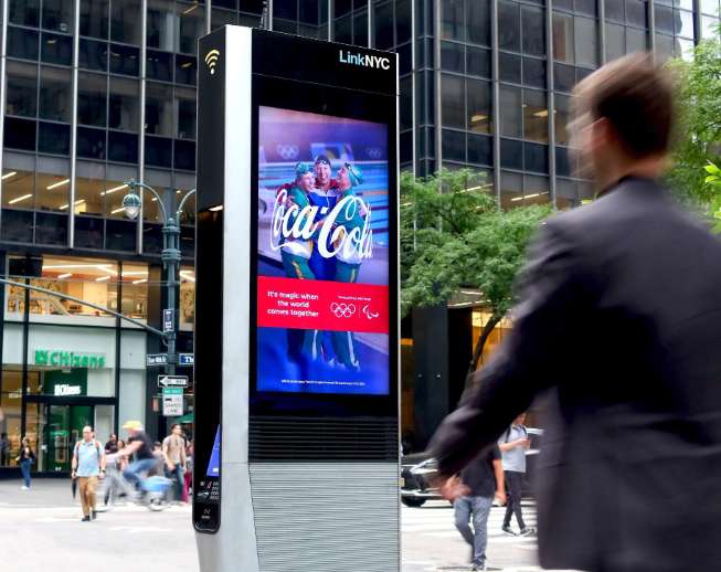 Digital Kiosk Network in Flushing, NY