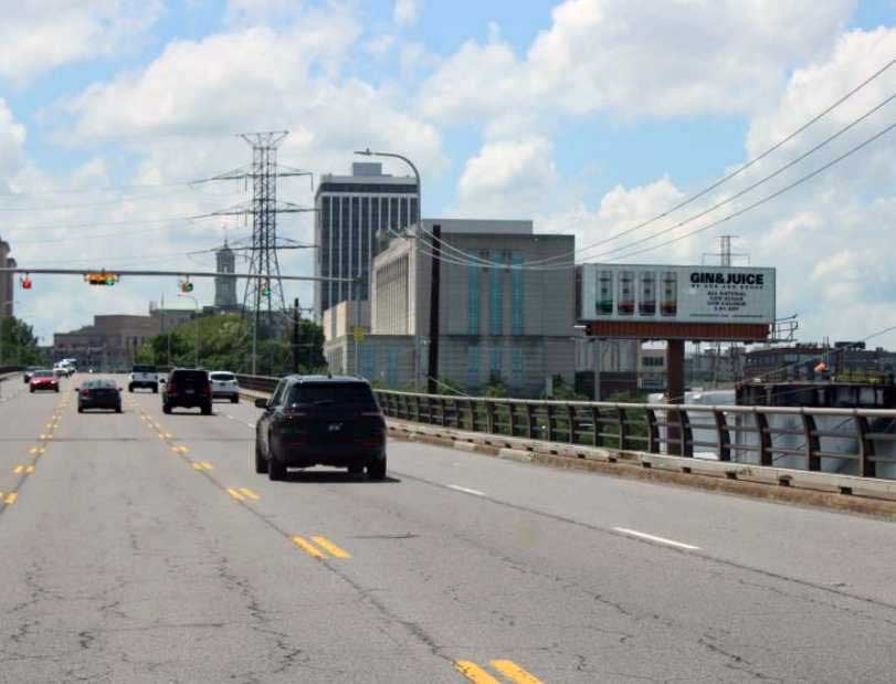 Location photo for JAMES ROBERTSON PKWY N/S @ NISSAN STADIUM F/E