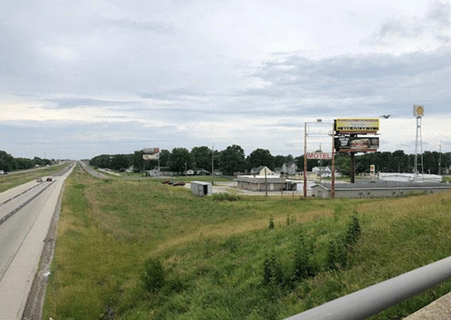 I-55 S/O MM#72 North Sign W/S N/F Top