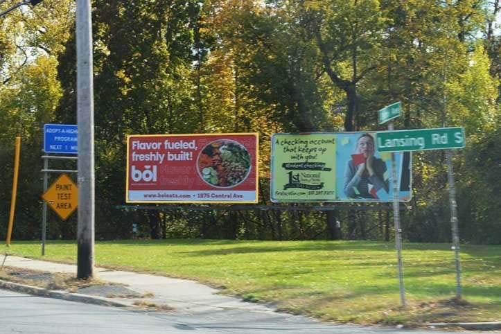 NY 5 @ LANSING ROAD, S/S, F/W Media