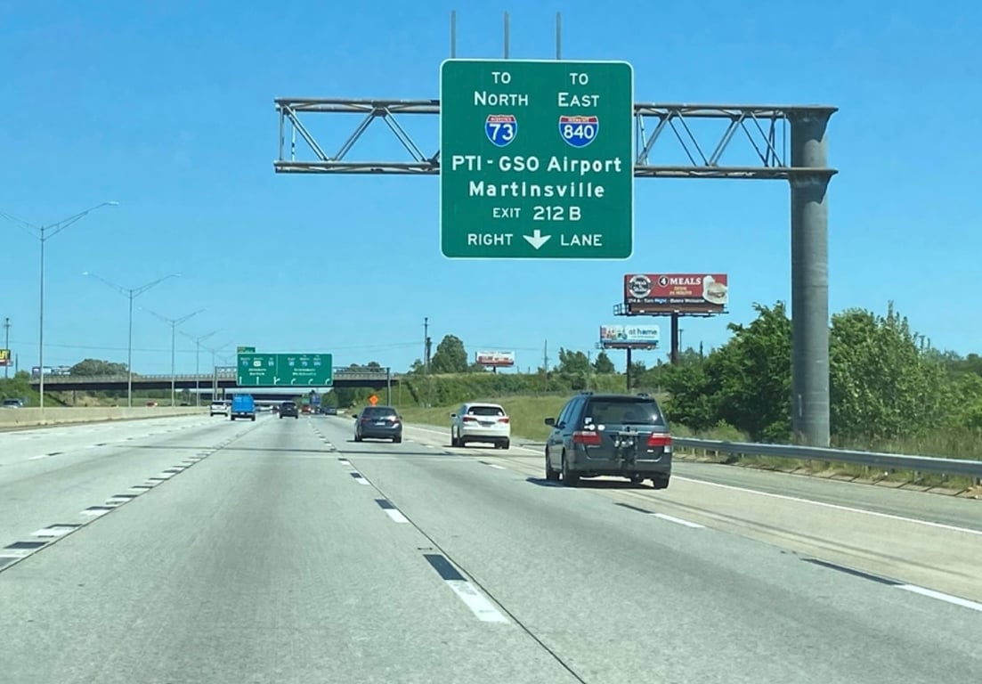 Location photo for Boulder Rd near Bicentennial Greenway Temporary Route (Greensboro)
