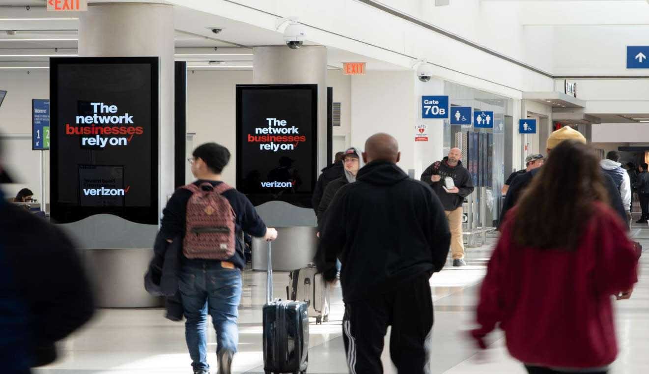 Location photo for iVisions - Terminal 7/8 (20 screens)