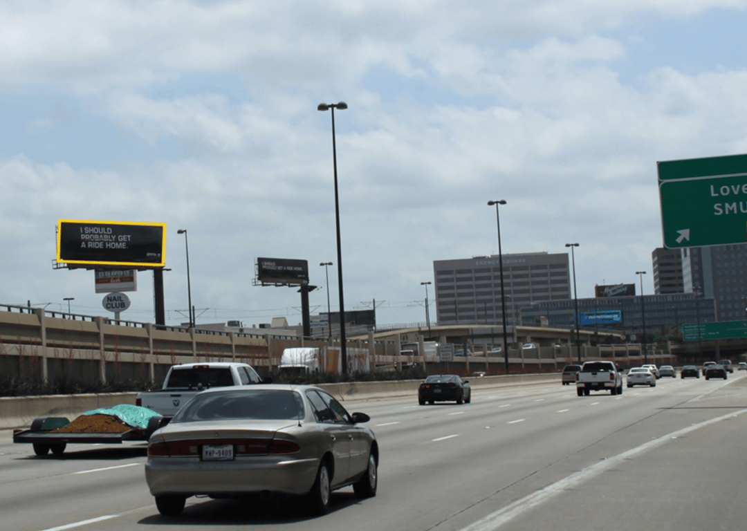 Location photo for N Central Expy near Greenville @ Southwestern - N - MB1 (Dallas)