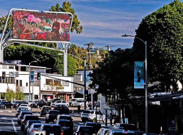 Location photo for Sunset Blvd near Sunset / Doheny, Sunset Strip (West Hollywood)