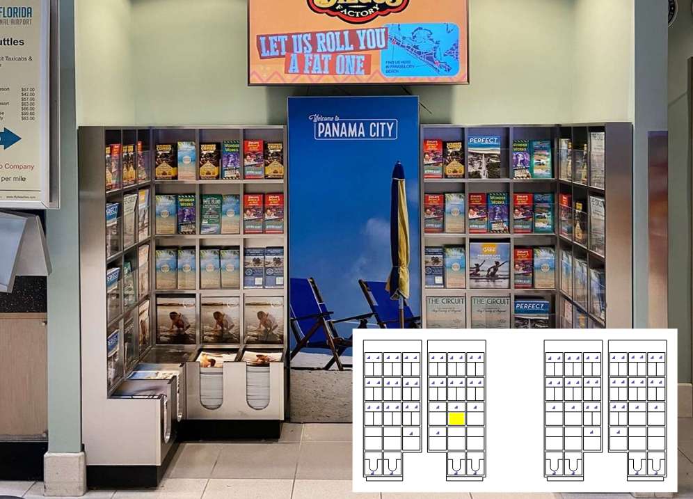 Brochure Rack - 8.5" x 11"