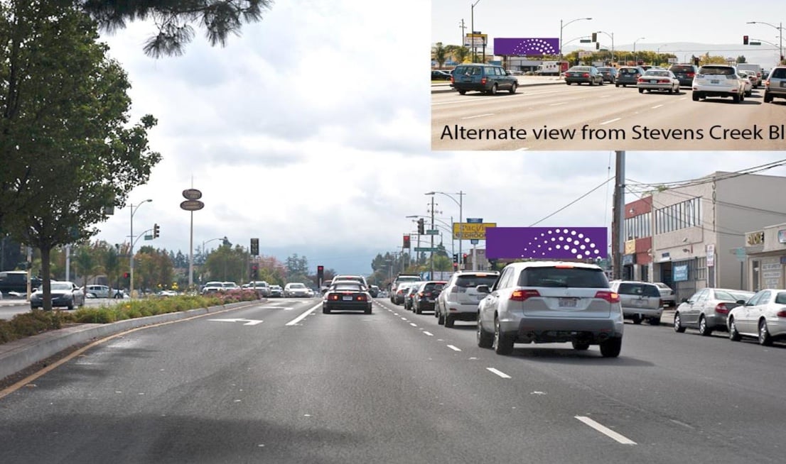 Location photo for Stevens Creek Blvd near Stevens Creek & Saratoga, West Valley (San Jose)