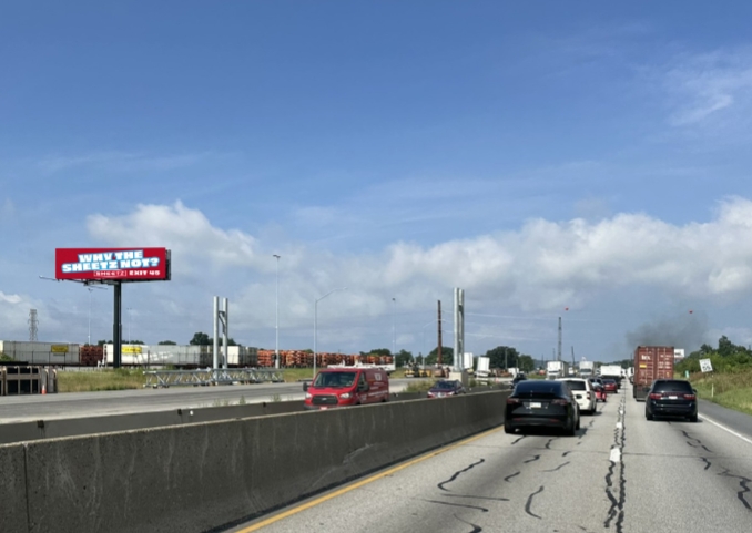 I-83, just before exit 44B (17th St), Harrisburg, N/F Media