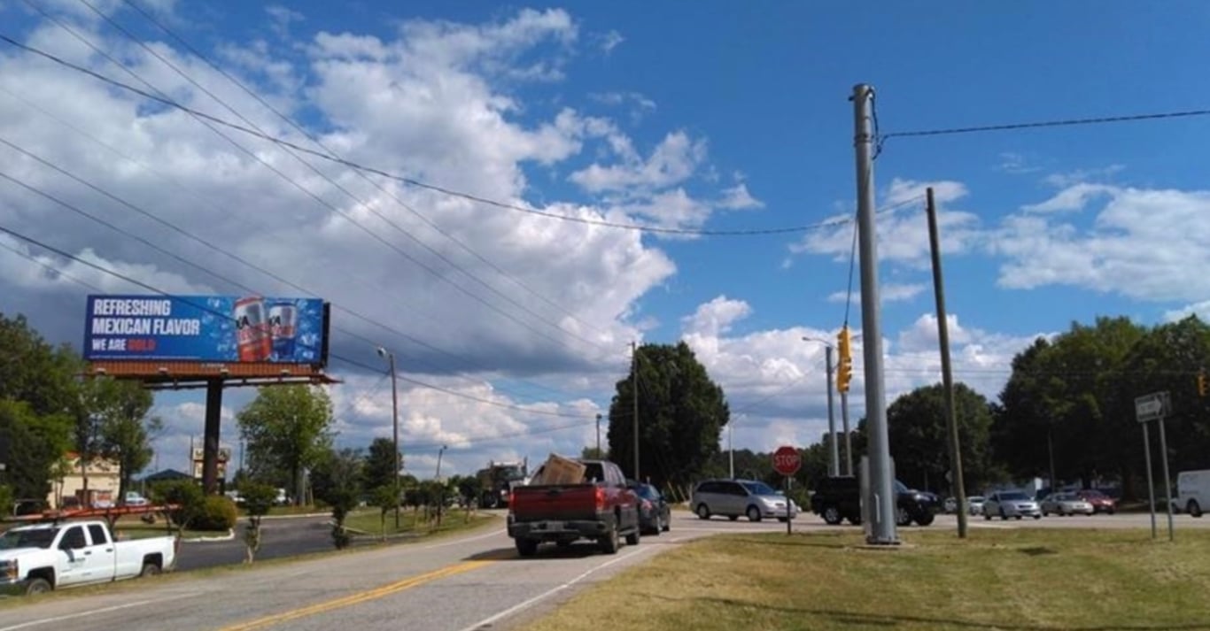 3813 US 70E 0.3 mi E/O 401 Int NS Media