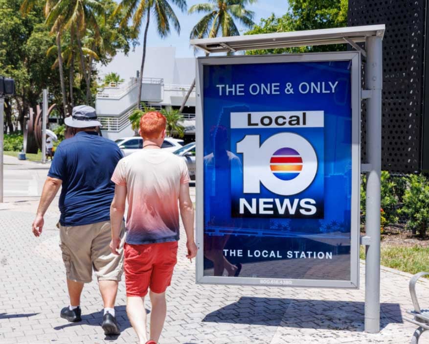 Billboard in Miami, FL