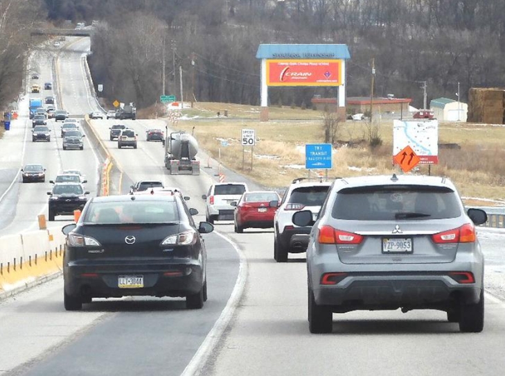 US 322/422, 0.6 MI E/O Chambers Hill Rd SS/FW