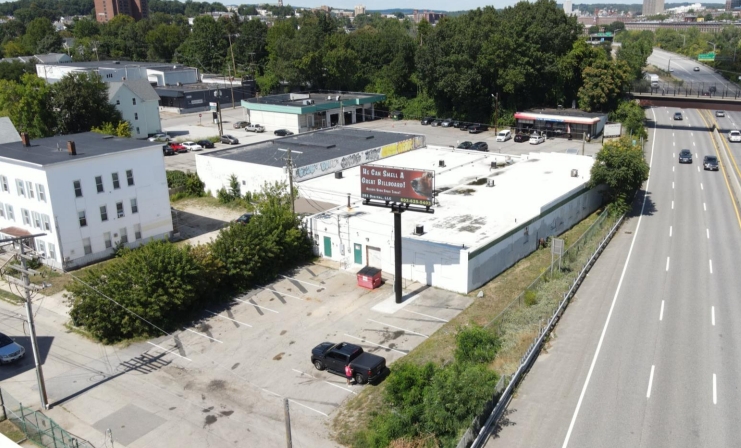 Location photo for Blaine St near Hands Across the Merrimack Footbridge., Piscataquog (Manchester)