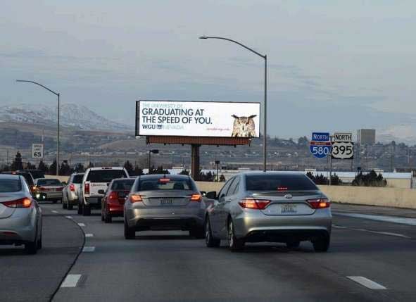 I 580 ES 0.2mi N/O Glendale Av F/S Media