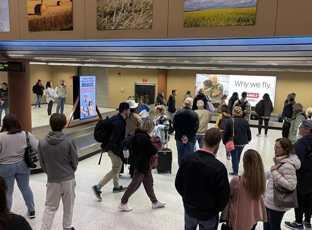 Billboard in Reile's Acres, ND